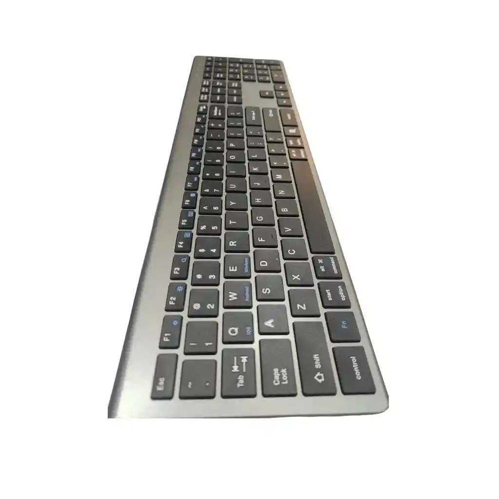 Teclado Bluetooth Y 2.4hz Recargable Multidispositivo Mac
