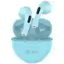 Audífonos Inalámbricos 1hora Aut119 | Azul Claro – Sonido Envolvente Y Carga Rápida