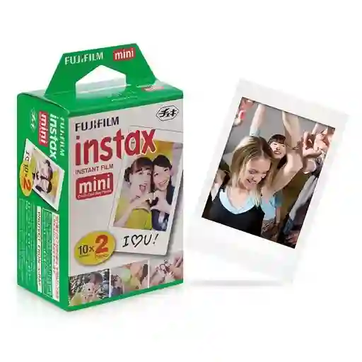 Papel Fotográfico Fujifilm Instax Mini X 20 Unidades