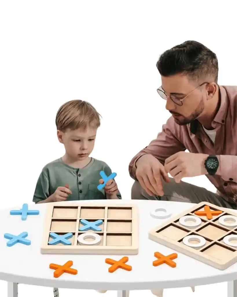 Triqui De Madera Grande Didactico Para Adultos Y Niños