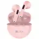Audífonos Inalámbricos 1hora Aut119 | Rosa – Sonido Envolvente Y Carga Rápida