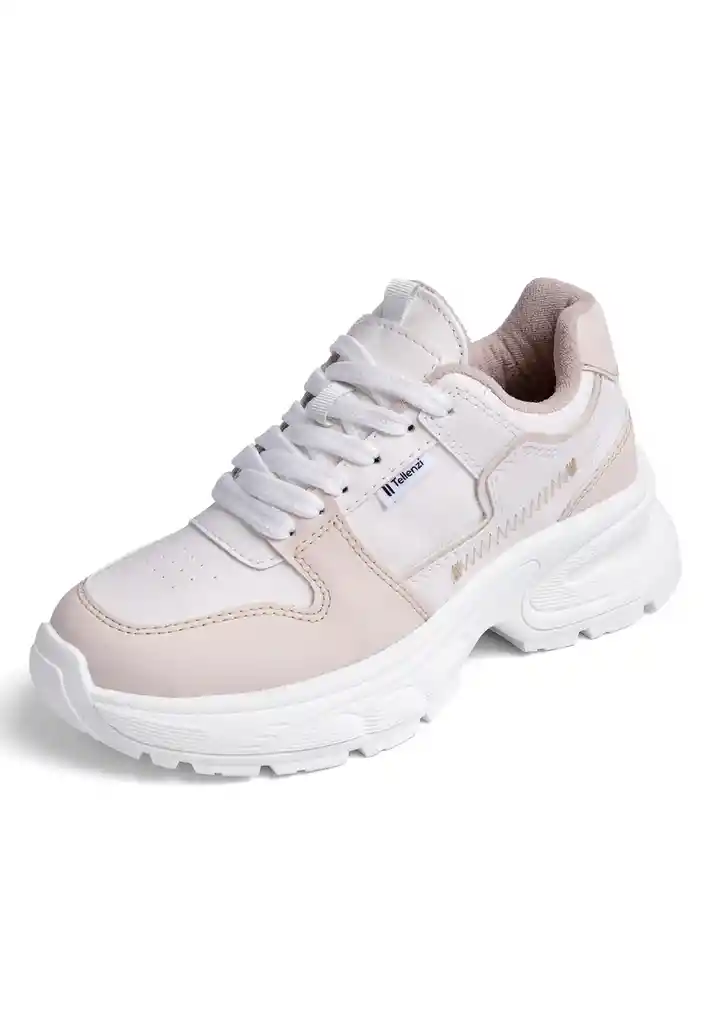 Tenis Mujer Beige Talla 35 Tellenzi 652