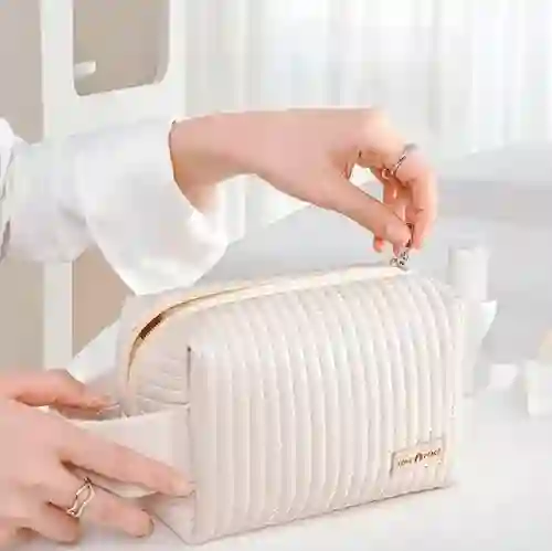 Cosmetiquera Organizador De Maquillaje Con Manija - Impermiable