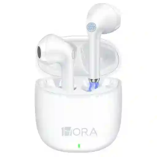 Audífonos Inalámbricos 1hora Auriculares Bluetooth Aut201 | Blanco