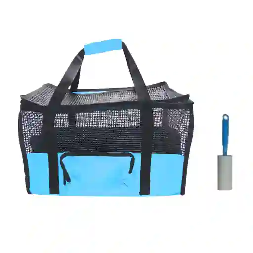 Maletin Cargador Cabina + Quitamotas Celeste