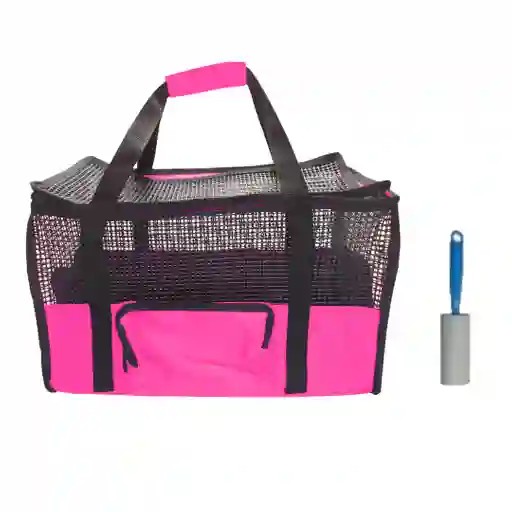 Maletin Cargador Cabina + Quitamotas Rosado