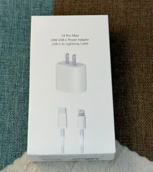 Cargador De Iphone Carga Rapida 20w / Carga Segura Y Real