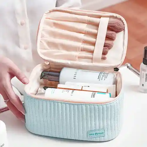 Super Combo 3 Piezas Cosmetiquera - Cartuchera Impermeable Para Viaje