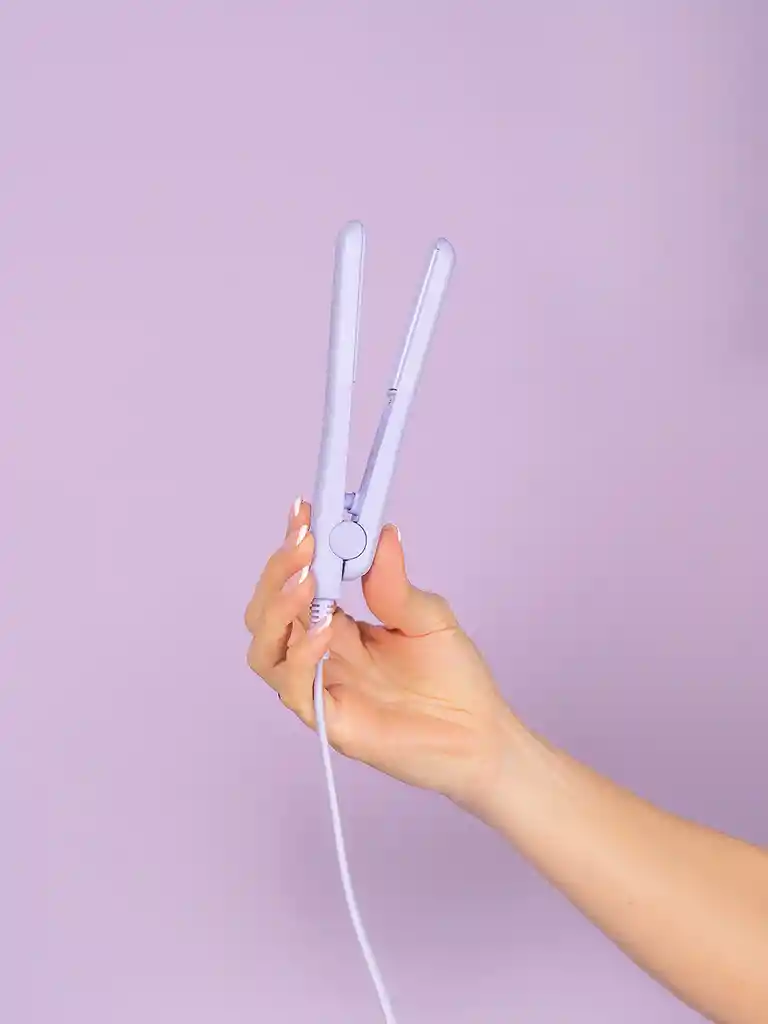 Mini Plancha Mandarinna Cabello Liso Alisado Plancha Compact