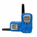 Radios Mini Walkie Talkie Baofeng Bf-t3 X2 Unidades (color Azul)