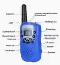 Radios Mini Walkie Talkie Baofeng Bf-t3 X2 Unidades (color Azul)