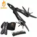 Alicate Multiherramienta Desarmador Pinza Acero Inoxidable Gerber Con Adaptadores Adicionales