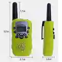 Radios Mini Walkie Talkie Baofeng Bf-t3 X2 Unidades (color Verde)