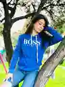 Buzo Hugo Boss Azul Talla M Unisex
