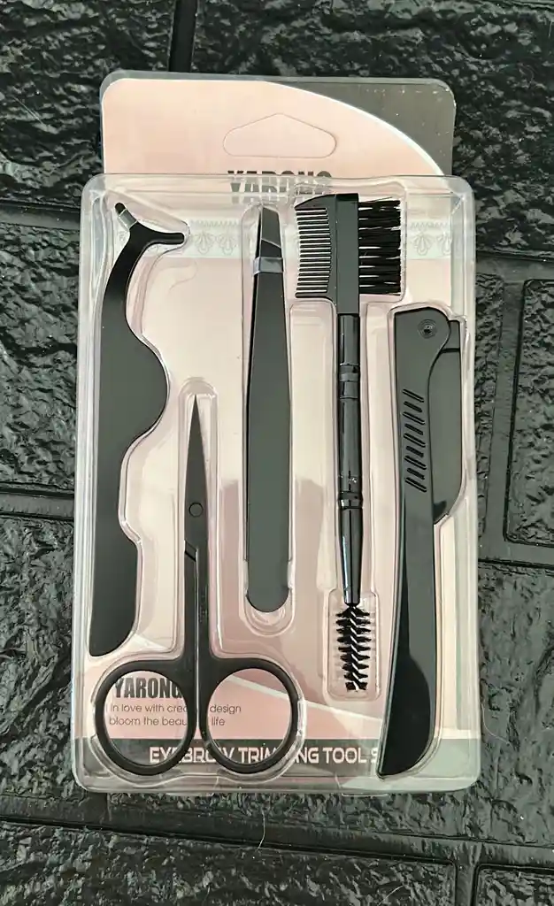 Set Para Cejas Y Pestañas X5 Piezas