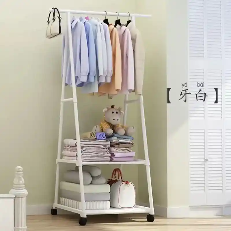 Perchero De Piso Con Estante Organizador Ropa Closet Redzone
