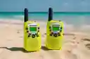 Radios Mini Walkie Talkie Baofeng Bf-t3 X2 Unidades (color Verde)