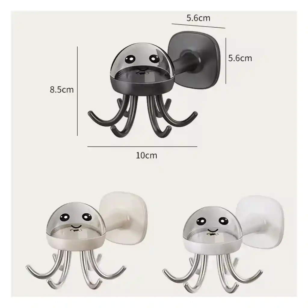 	 Ganchos Giratorios De Cocina Soporte Para Utensilios