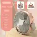 Mini Ventilador De Escritorio Usb Rosado - Frescura Portátil Para Cualquier Espacio | Klw-f9