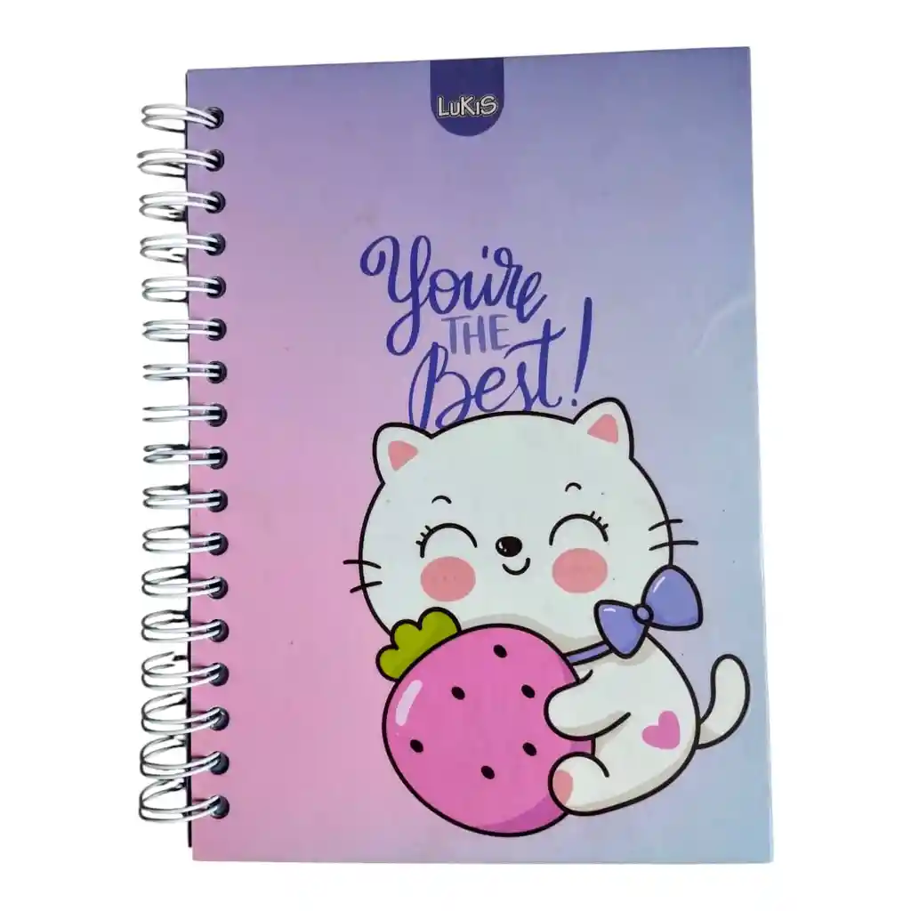 Cuaderno 5 Materias Pequeño Lukis Arg Muñecos Cuadriculado