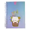 Cuaderno 5 Materias Pequeño Lukis Arg Muñecos Cuadriculado