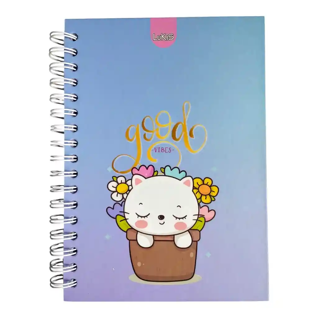 Cuaderno 5 Materias Pequeño Lukis Arg Muñecos Cuadriculado