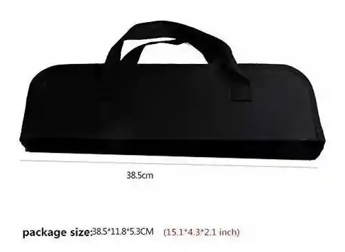 Kit Asador X6 Piezas Estuche Negro