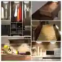 	 Tubo Lampara Luz Led Sensor De Movimiento Recargable