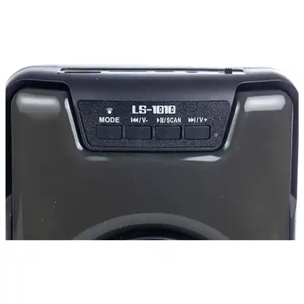 Parlante Ls-1010 Bluetooth 5.0 | 5w, Tws, Usb/aux/fm + Luces Led | 6-8h Batería, (18x12cm)