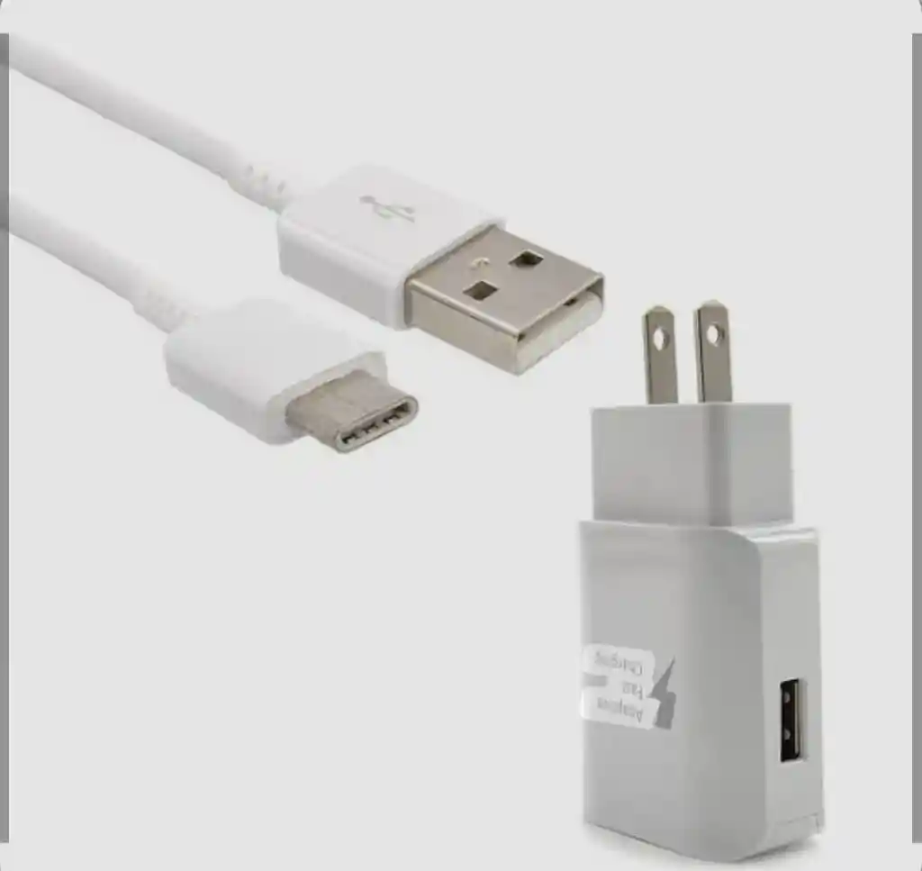 Cargador De Viaje Lummy Travel Fast Charger V8