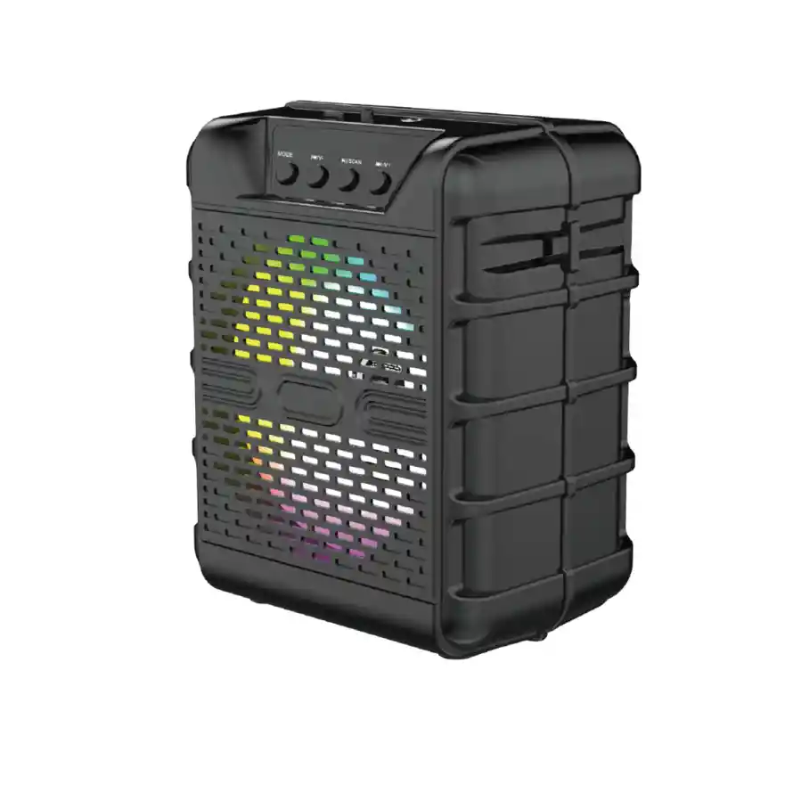 Parlante Jbk-623 Bluetooth | 7w, Usb/sd/fm/aux + Entrada Para Micrófono - (24cm)