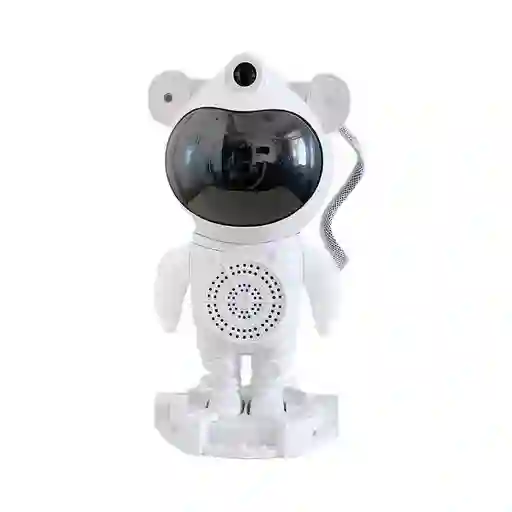 Parlante Y Proyector Astronauta Mxs-003 Bluetooth | Sonido Potente Con Proyección Lunar Y Efecto Rgb