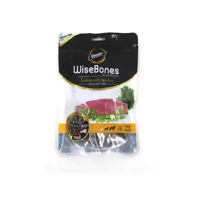 Wisebones Pavo Y Perejil 200gr Small