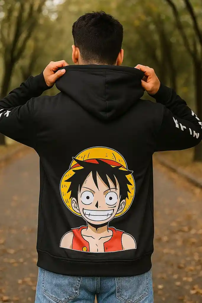 Buzo One Piece Negro Talla L Unisex