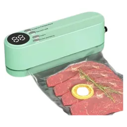Sellador Al Vacío Inalámbrico Para Alimentos Con Pantalla