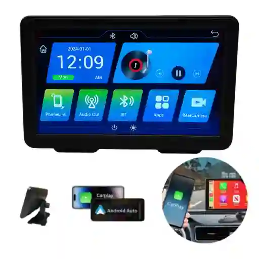 Carplay Portátil De 7 Pulgadas