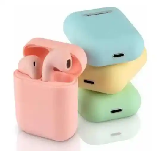Audifonos Inalambricos Inpods 12 Para Celular Android Ios Colores Disponibles Morado, Azul, Blanco Y Negro