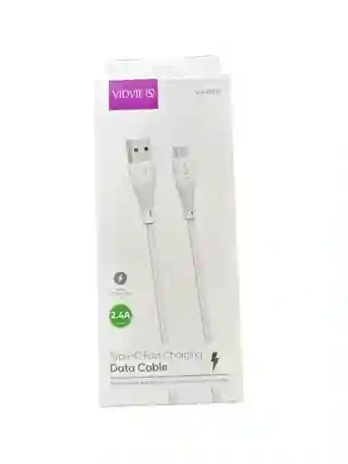 Cable Cargador Para Celular Tipo C Carga Rapida Android Ios Marca Vidvie