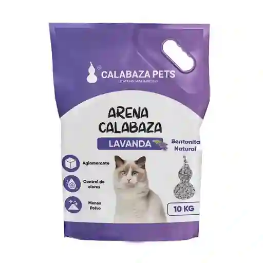 Arena Para Gatos Calabaza 10kg