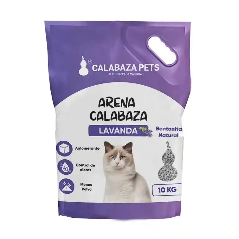 Arena Para Gatos Calabaza 10kg