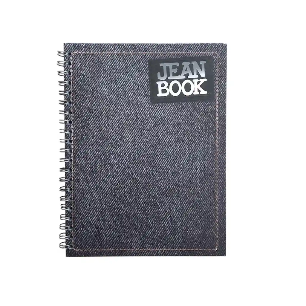 Cuaderno Cuadriculado Jean Book 80 Hojas Pasta Dura Norma