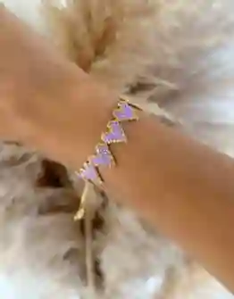 Pulsera Corazones Miyuki