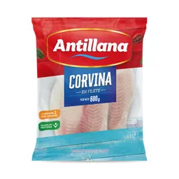 Antillana Filete De Corvina Congelado, Empacado Al Vacío, 600 G
