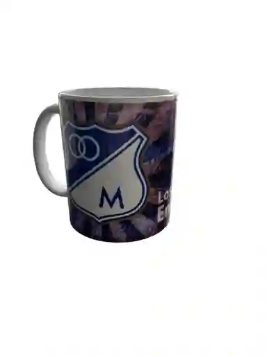 Pocillo Mug Diseño Futbol Millonarios