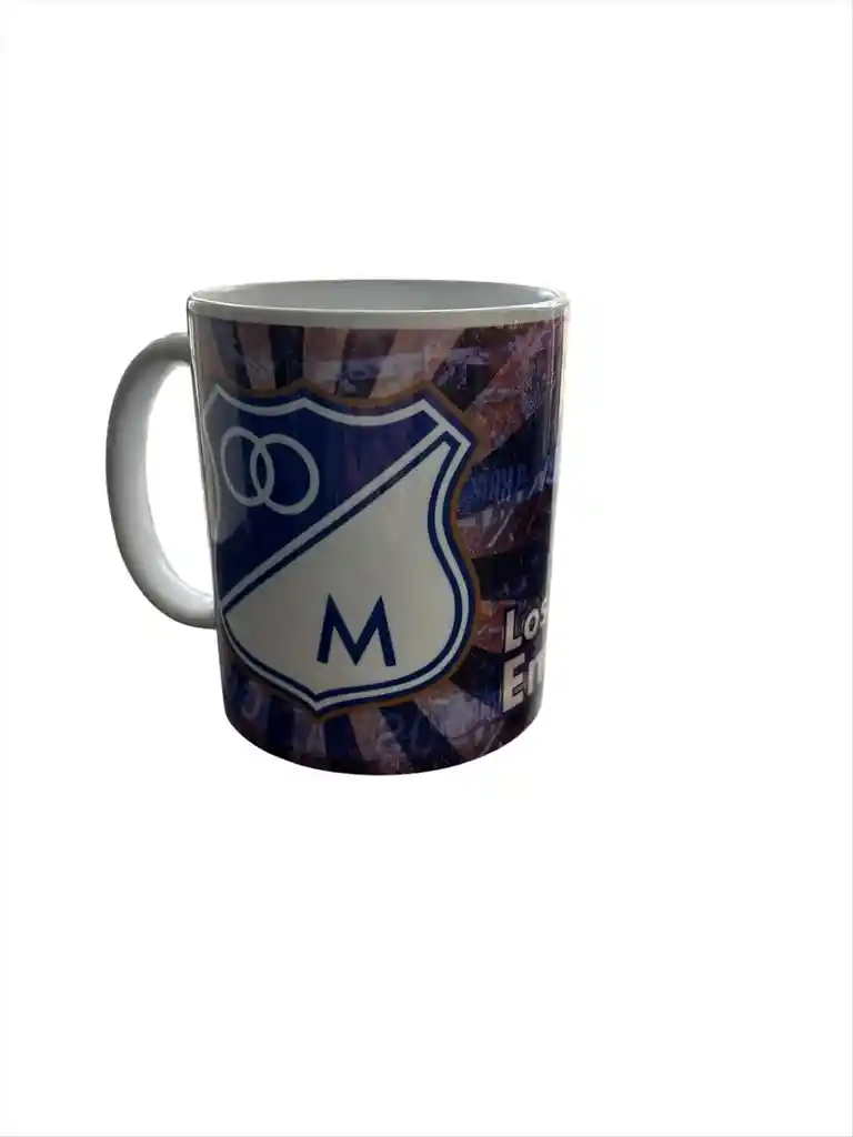 Pocillo Mug Diseño Futbol Millonarios