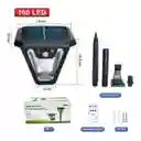Lampara Farola Solar Sensor De Movimiento Exterior