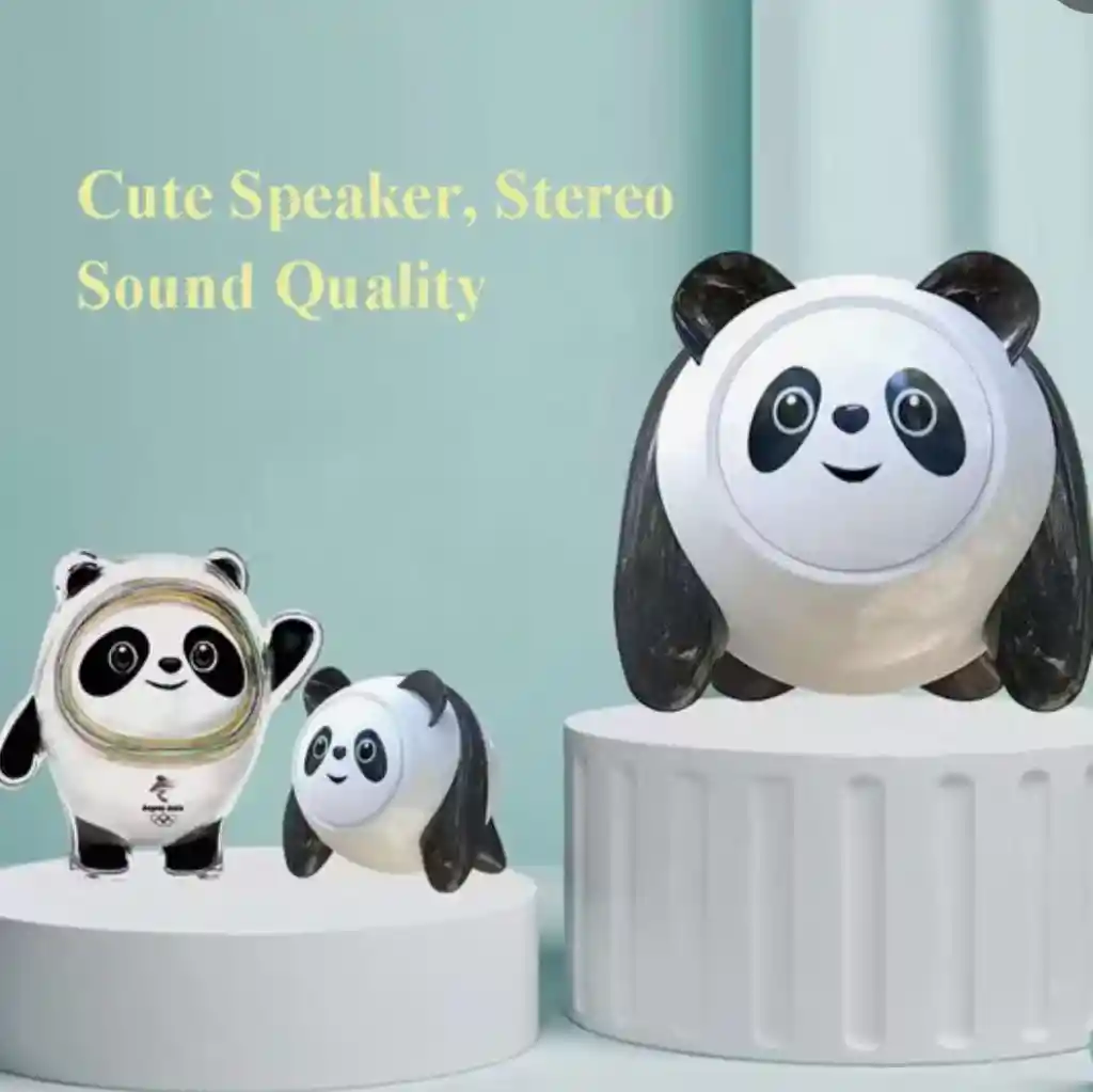 Parlante Altavoz Subwoofer Panda Creativo 3d Surrounding