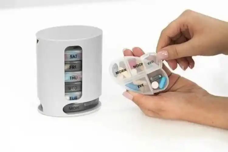 Pastillero Semanal Organizador De Pastillas 7 Días Pill Pro