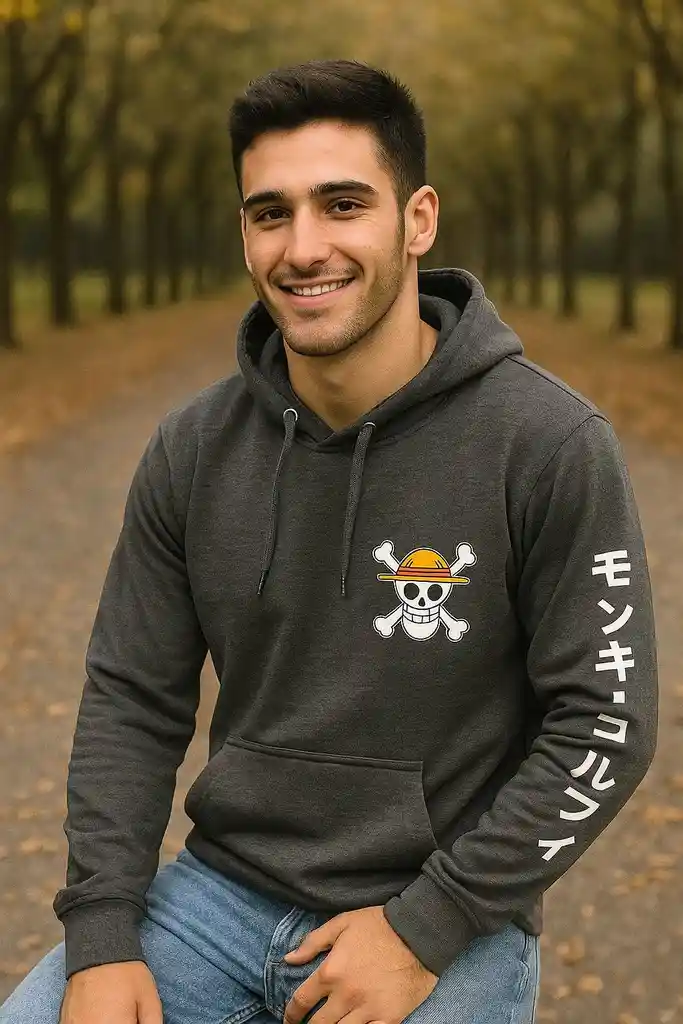 Buzo One Piece Gris Talla M Unisex