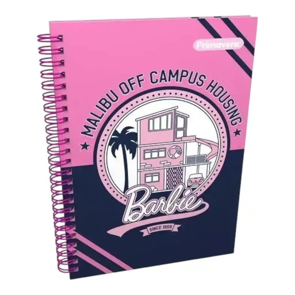 Cuaderno 1 Materias Pequeño Primavera Arg Femenino Cuadriculado